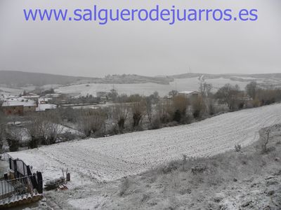 Desde la iglesia hacia los huertos de abajo.
